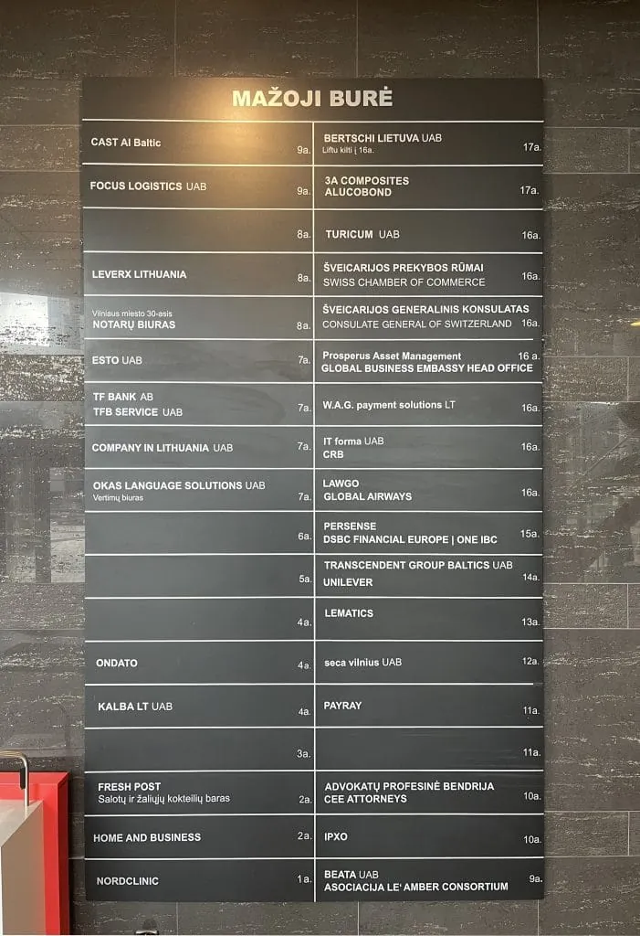 Oficina Company in Lithuania